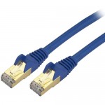 StarTech.com Cat6a Patch Cable - Shielded (STP) - 25 ft., Blue C6ASPAT25BL