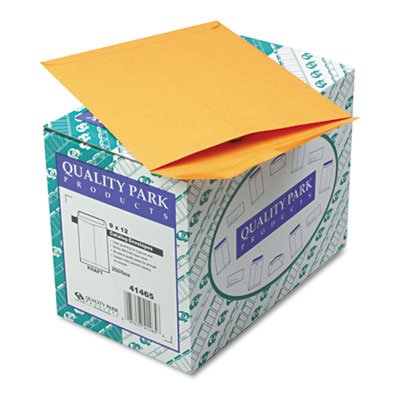 Quality Park Catalog Envelope, 9 x 12, Brown Kraft, 250/Box QUA41465