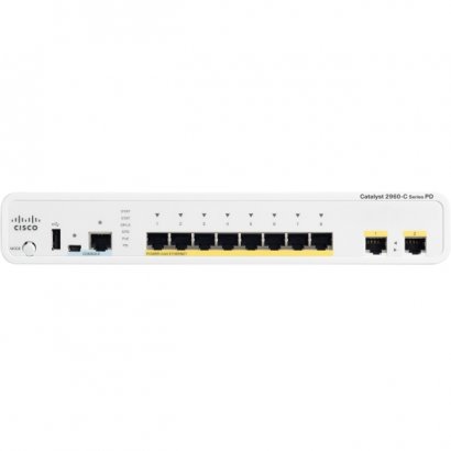 Catalyst 2960-C Ethernet Switch WS-C2960CPD-8TT-L