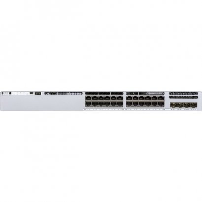 Cisco Catalyst 9300 24-port fixed Uplinks PoE+, 4X1G Uplinks, Network Advantage C9300L-24P-4G-A