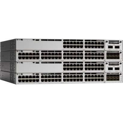 Cisco Catalyst 9300 24-port PoE+, Network Essentials - Refurbished C9300-24P-E-RF