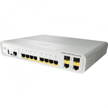 Cisco Catalyst Compact Switch - Refurbished WS-C3560CG-8TCS-RF