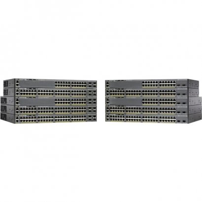 Cisco 2960X-24PS-L Catalyst Ethernet Switch - Refurbished WS-C2960X-24PSL-RF