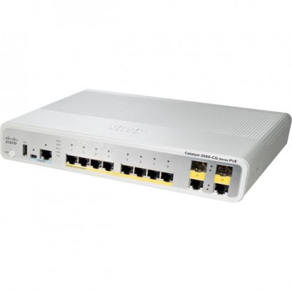 Cisco Catalyst Ethernet Switch - Refurbished WS-C3560C-12PCS-RF