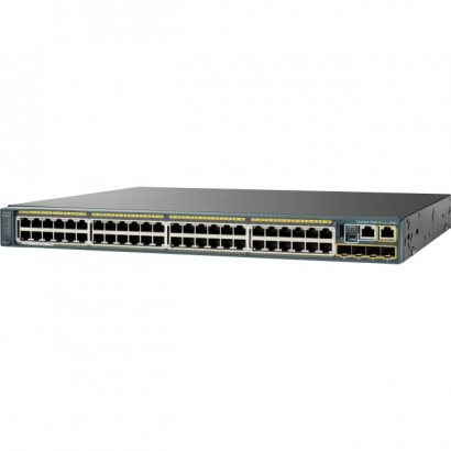Cisco Catalyst Ethernet Switch - Refurbished WS-C2960S48LPSL-RF