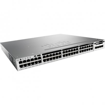 Cisco Catalyst Layer 3 Switch - Refurbished WS-C3850-48U-E-RF