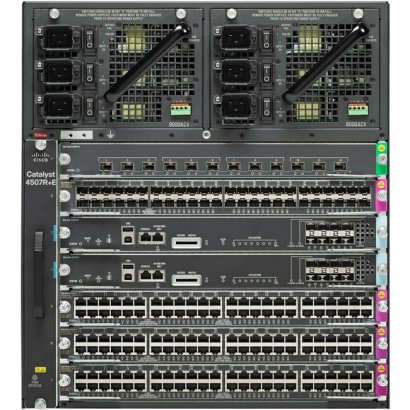 Cisco Catalyst WS C4507R+E Chassis C1-C4507RE+96V+