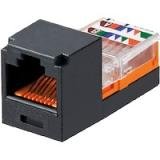 Panduit Category 5e, RJ45, Leadframe, 8-position, 8-wire Universal Module, Black CJ588BLY