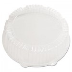 WNA A12PETDM Caterline Dome Lids, Plastic, 12" Diameter x 2-3/4"High, Clear WNAA12PETDM