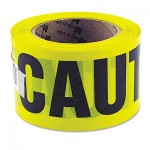 Great Neck Caution Safety Tape, Non-Adhesive, 3" x 1000 ft GNS10379