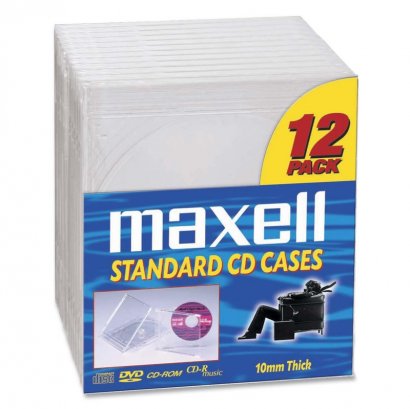 Maxell CD/DVD Jewel Cases CD-360 190069