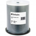 Verbatim CD-R 80MIN 700MB 52x Silver Inkjet Printable 100pk Spindle 95256