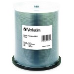 Verbatim CD-R 80MIN 700MB 52x White Inkjet Printable 100pk Spindle 95251