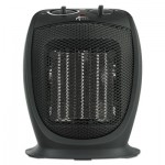 Ceramic Heater, 7 1/8"w x 5 7/8"d x 8 3/4"h, Black ALEHECH09