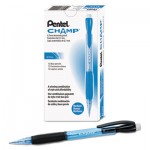 Pentel Champ Mechanical Pencil, .7mm, Blue, Dozen PENAL17C