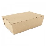 SCH 0733 ChampPak Carryout Boxes, Brown, 7 3/4 x 5 1/2 x 2 1/2, 200/Carton SCH0733