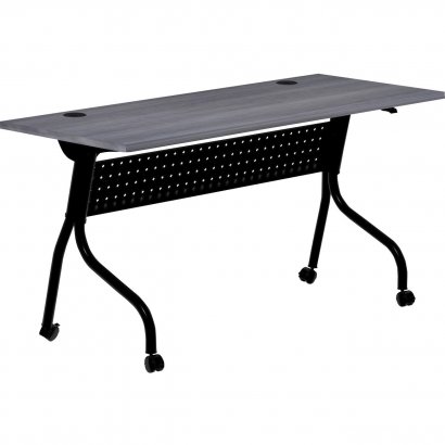 Lorell Charcoal Flip Top Training Table 59487