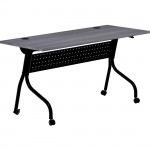 Lorell Charcoal Flip Top Training Table 59487