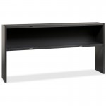 Charcoal Steel Desk Series Stack-on Hutch 79168