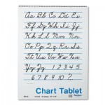 Pacon Chart Tablets, Unruled, 24 x 32, White, 25 Sheets PAC74510