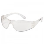 MCR Safety 135-CL010 Checklite Safety Glasses, Clear Frame, Clear Lens CRWCL010