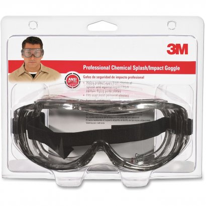 3M Chemical Splash/Impact Goggles 91264H1DC