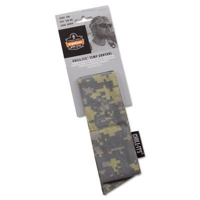 Ergodyne Chill-Its 6700/6705 Bandana/Headband, One Size Fits All, Camo EGO12304