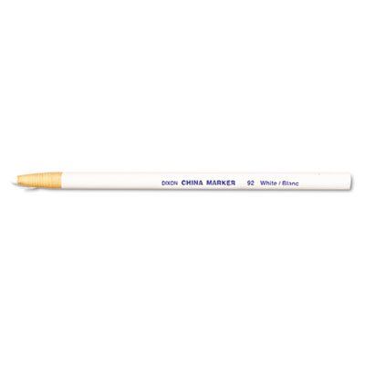 Dixon China Marker, White, Dozen DIX00092