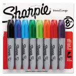 Sharpie Chisel Tip Permanent Marker, Medium, Assorted Colors, 8/Set SAN38250PP