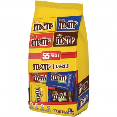 M&M's Chocolate Candies Lovers Variety Bag SN56025