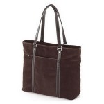 Mobile Edge Chocolate Suede Tote Case METL08