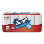 Scott KCC 36371 Choose-A-Sheet Mega Roll Paper Towels, 1-Ply, White, 102/Roll, 15 Roll/Pack KCC36371