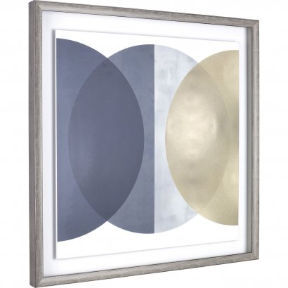 Lorell Circle Design Framed Abstract Art 04474