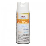 Clorox CLO 49100 Citrace Hospital Disinfectant & Deodorizer, Citrus, 14oz Aerosol, 12/Carton CLO49100