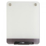 Iceberg Clarity Glass Personal Dry Erase Boards, Ultra-White Backing, 9 x 12 ICE31110