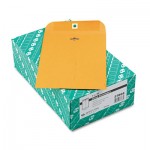 Quality Park Clasp Envelope, 7 x 10, 28lb, Brown Kraft, 100/Box QUA37868