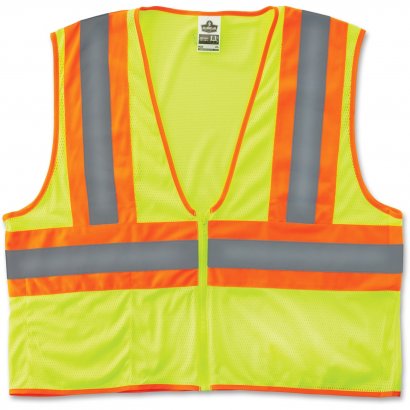 GloWear Class 2 Two-tone Lime Vest 21293