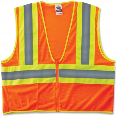 GloWear Class 2 Two-tone Orange Vest 21303