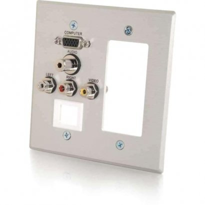 C2G Classic Audio/Video Faceplate 41029