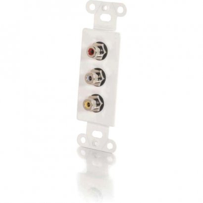 C2G Classic Audio/Video Faceplate Insert 41011