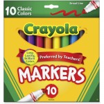 Crayola Classic Broadline Markers - 10 ct. 58-7722