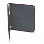 Samsill Classic Collection Ring Binder, 11 x 8 1/2, 1" Cap, Burgundy SAM15134