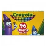 Crayola 520096 Classic Color Crayons in Flip-Top Pack with Sharpener, 96 Colors CYO520096