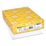 CLASSIC Laid Writing Paper, 24lb, 97 Bright, 8 1/2 x 11, Solar White, 500 Sheets NEE06571