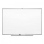 Quartet Classic Melamine Whiteboard, 72 x 48, Silver Aluminum Frame QRTS537