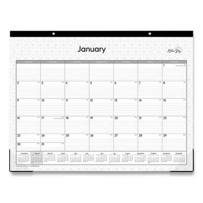 Blue Sky Classic Red Desk Pad, 22 x 17, 2021 BLS111294