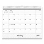 Blue Sky Classic Red Wall Calendar, 15 x 12, 2021 BLS111292