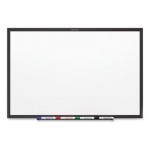 Quartet Classic Series Nano-Clean Dry Erase Board, 72 x 48, Black Aluminum Frame QRTSM537B