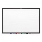 Quartet Classic Series Nano-Clean Dry Erase Board, 48 x 36, Black Aluminum Frame QRTSM534B