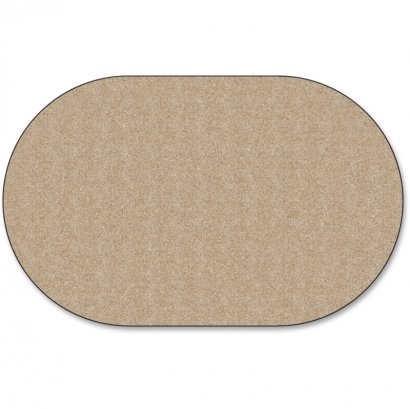 Classic Solid Color 12' Oval Rug AS45AL